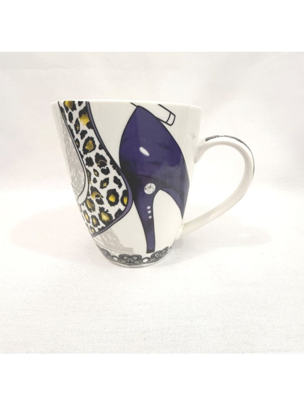 High Heels Eiffel Tower Coffee Mug 16oz Fashion France Glam LTD Commodities